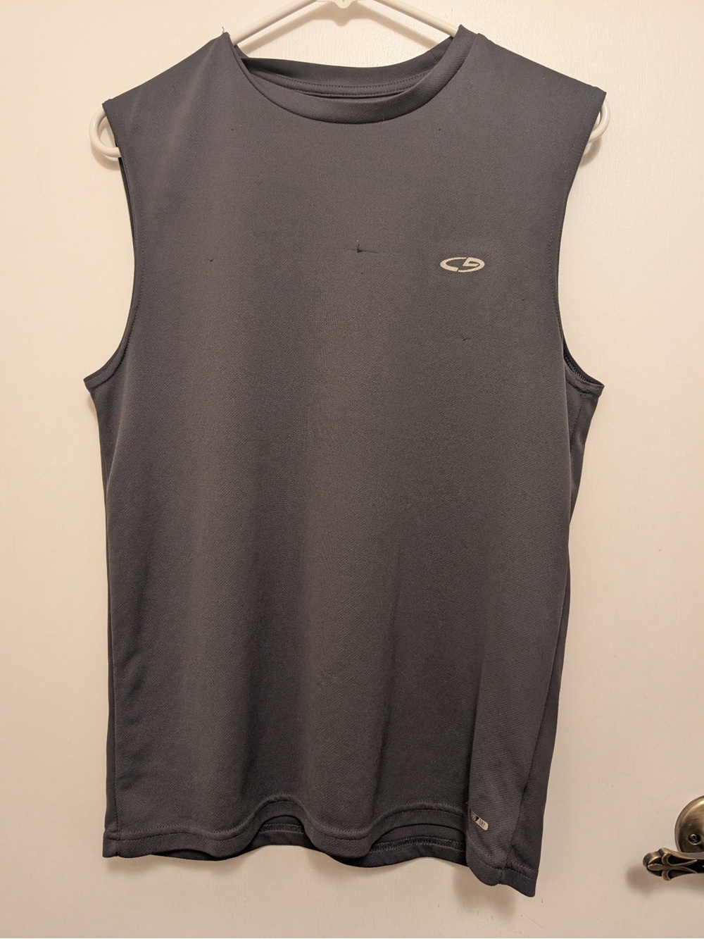 Champion Dark Gray Men's Sleeveless Athletic Tank Top